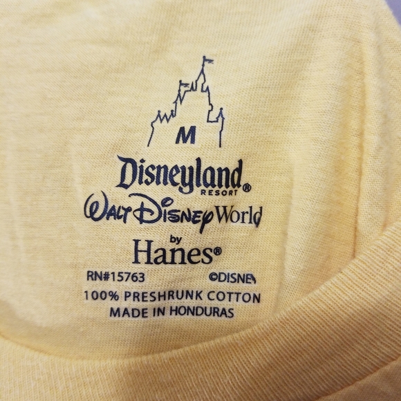 Disney Chip & Dale Chipmunks Graphic T-Shirt Family Men's Medium M Yellow Unisex - Picture 2 of 6